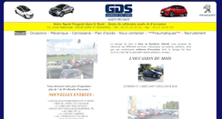 Desktop Screenshot of garagedusars.com